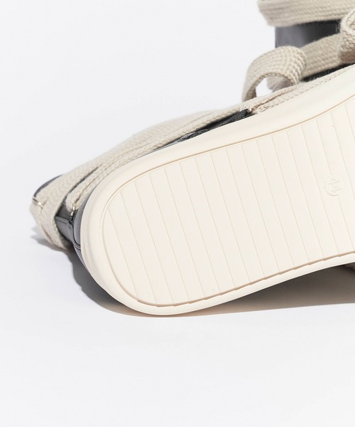 Theater code(シアターコード)の「Leather Volume Sole Sneakers/レザー ボリュームソール スニーカー 2026年 夏 夏服(スニーカー・メンズ・ブラック・27/28)」の11枚目の写真