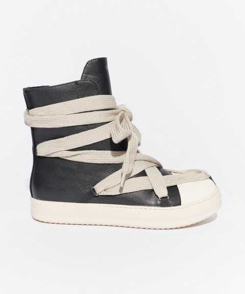 Theater code(シアターコード)の「Leather Volume Sole Sneakers/レザー ボリュームソール スニーカー 2026年 夏 夏服(スニーカー・メンズ・ブラック・27/28)」の13枚目の写真
