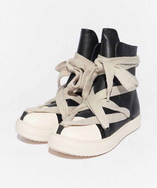 Theater code(シアターコード)の「Leather Volume Sole Sneakers/レザー ボリュームソール スニーカー 2026年 夏 夏服(スニーカー・メンズ・ブラック・27/28)」の17枚目の写真