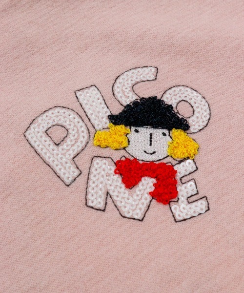 STUDIO PICONE(スタジオピッコーネ)の「スパンコール刺繍起毛プルオーバー(その他トップス・レディース・イエロー/ブラック/ホワイト/ピンク・LL/L/M)」の18枚目の写真