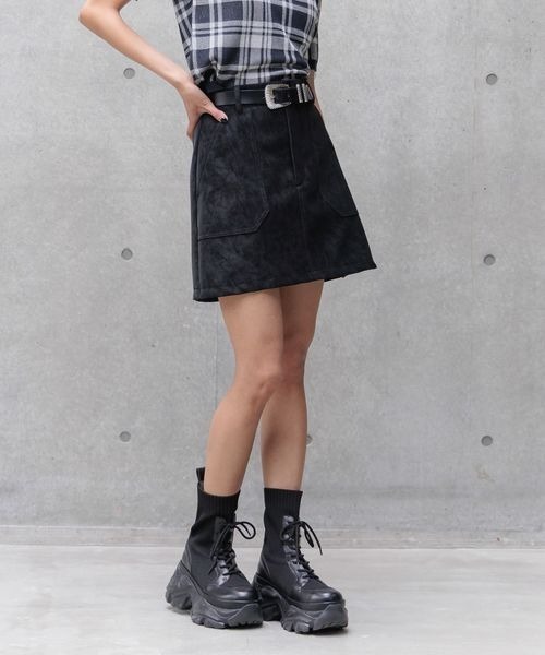 PAGEBOY（ページボーイ）の「アソートミニスカート（スカート・レディース・ブラック/ベージュ/ライトグレー/ブラウン系その他・FREE）」の5枚目の写真