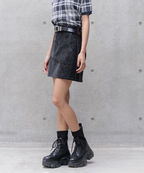 PAGEBOY（ページボーイ）の「アソートミニスカート（スカート・レディース・ブラック/ベージュ/ライトグレー/ブラウン系その他・FREE）」の6枚目の写真