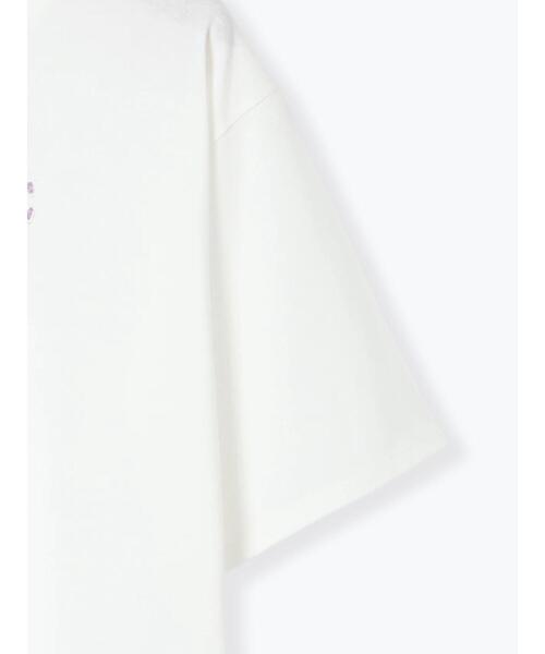 Lugnoncure（ルノンキュール）の「かすれロゴプリントTシャツ（Tシャツ/カットソー・レディース・ブラック/チャコールグレー/オフホワイト・F）」の17枚目の写真