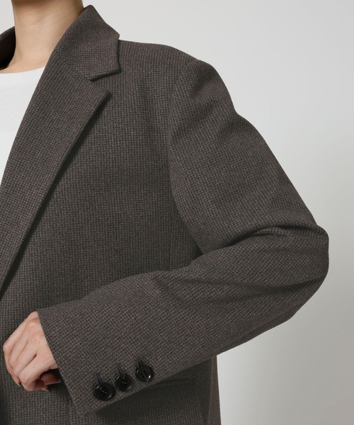 BARNYARDSTORM（バンヤードストーム）の「BARNYARDSTORM / 千鳥カットジャケット 【「BABALOG」チャンネルご紹介アイテム】（テーラードジャケット・レディース・ブラウン・S/M）」の15枚目の写真