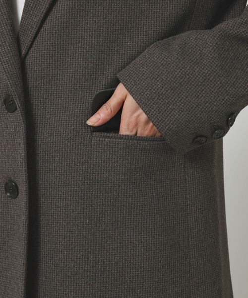 BARNYARDSTORM（バンヤードストーム）の「BARNYARDSTORM / 千鳥カットジャケット 【「BABALOG」チャンネルご紹介アイテム】（テーラードジャケット・レディース・ブラウン・S/M）」の17枚目の写真