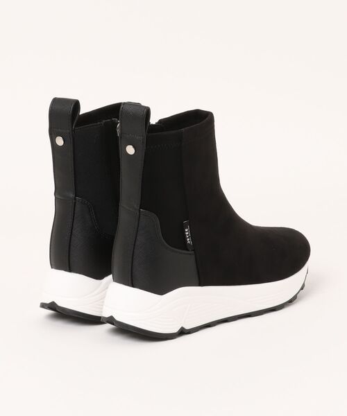 JETEE（ジュテ）の「スニーカーブーツ（ブーツ・レディース・ライトグレー/ブラック・24.5/23.5）」の4枚目の写真