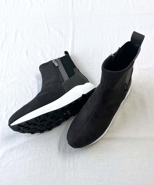 JETEE（ジュテ）の「スニーカーブーツ（ブーツ・レディース・ライトグレー/ブラック・24.5/23.5）」の7枚目の写真