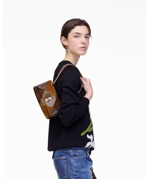 MARC JACOBS(マークジェイコブス)の「THE SUEDE PATCHWORK MINI DUAL BAG/ザ スエード パッチワーク デュアル ショルダー ミニ(ショルダーバッグ・レディース・ブラウン系その他・ONE SIZE)」の7枚目の写真