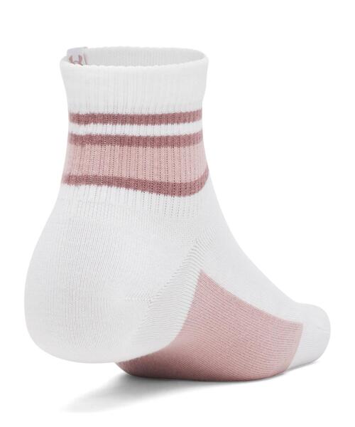 UNDER ARMOUR（アンダーアーマー）の「UAスポーツスタイル コットン ノベルティ クオーター ソックス （3足セット）（トレーニング/メンズ/レディース）（ソックス/靴下・レディース・グレー系その他・L/M/S）」の3枚目の写真