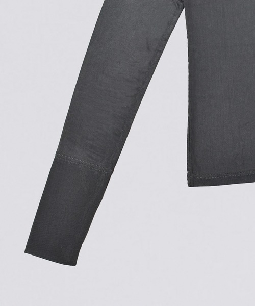 kiehtova(キエトヴァ)の「【kiehtova】SHEER STRETCH TULLE TOPS/シアー ストレッチ チュール KTWR42 ※(Tシャツ/カットソー・レディース・ブラック/レッド/ブラウン/グレー・FREE)」の10枚目の写真