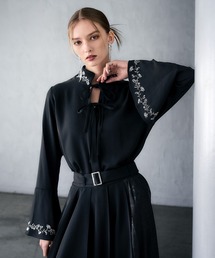 HARE | 2WAYフラワーシシュウブラウス(HARE)(シャツ/ブラウス)