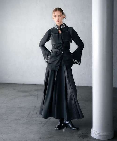 2WAYフラワーシシュウブラウス(HARE)（シャツ/ブラウス）｜HARE