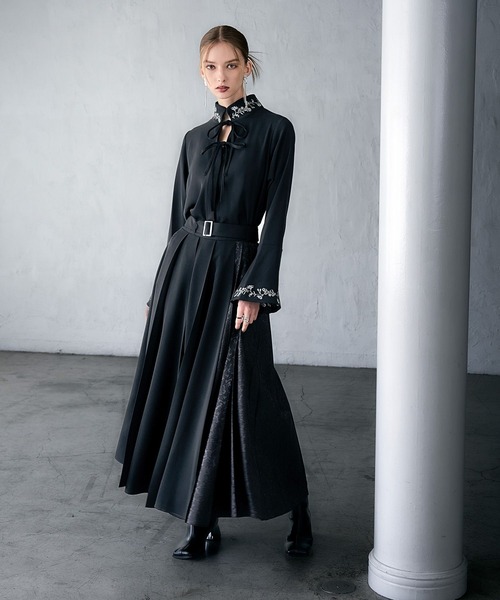 2WAYフラワーシシュウブラウス(HARE)（シャツ/ブラウス）｜HARE