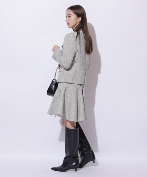 新作　Mystrada スクエアネックジャケット スクエアネックジャケット（その他アウター）｜Mystrada（マイ