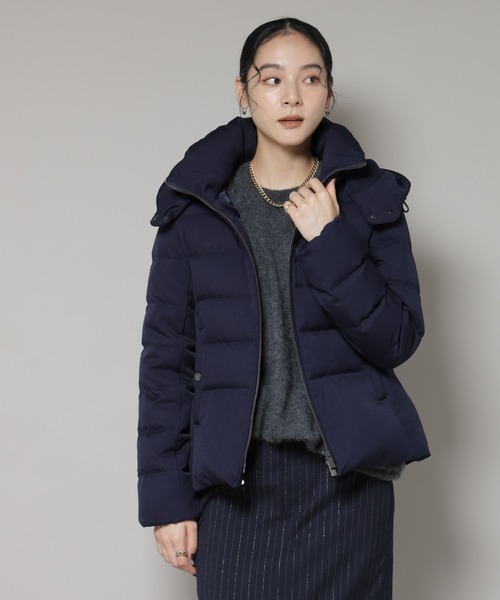 西川ダウン(R)」サージショートダウン（ダウンジャケット/コート