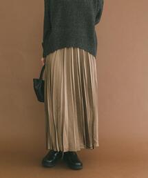 ITEMS URBANRESEARCH | サテンプリーツスカート(スカート)