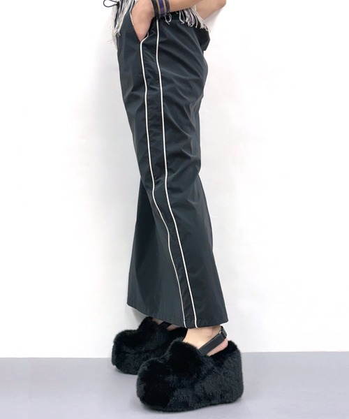 セール】【25AW新作】【R&E】バックストラップ厚底サボファーサンダル