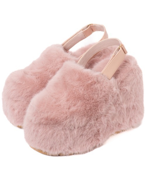 R&E（アールアンドイー）の「【25AW新作】【R&E】バックストラップ厚底サボファーサンダル（サンダル・レディース・アイボリー/ピンク/ブラック・LL/L/M/S）」の10枚目の写真