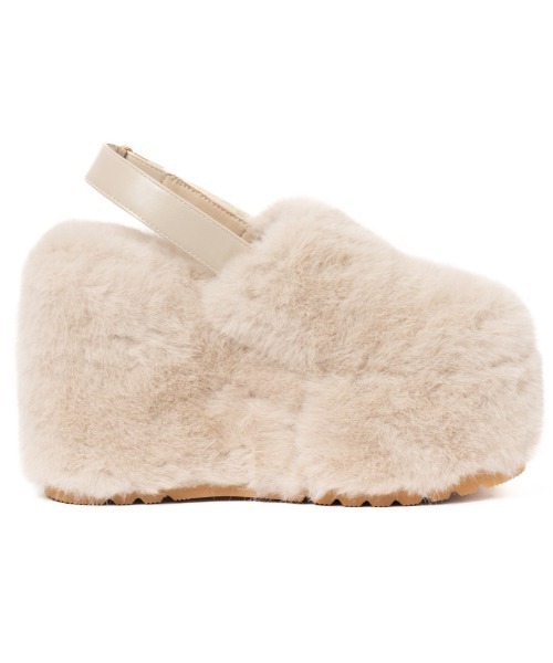 R&E（アールアンドイー）の「【25AW新作】【R&E】バックストラップ厚底サボファーサンダル（サンダル・レディース・アイボリー/ピンク/ブラック・LL/L/M/S）」の15枚目の写真