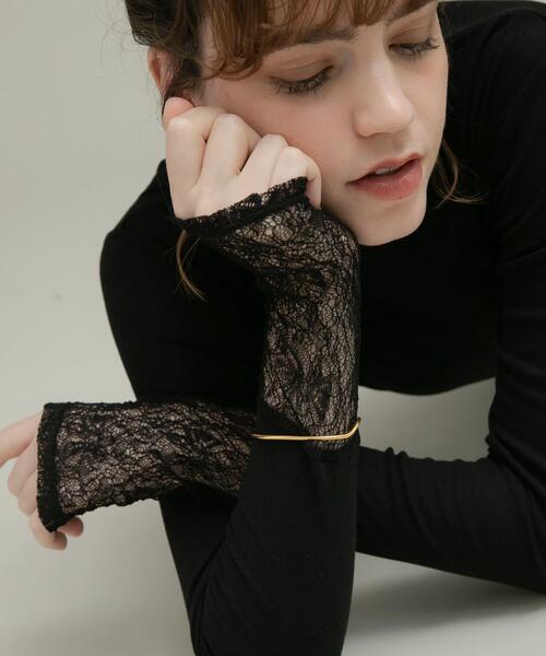 URBAN RESEARCH Sonny Label（アーバンリサーチサニーレーベル）の「Narrow bangle（ブレスレット・レディース・ゴールド/シルバー・ONE）」の9枚目の写真