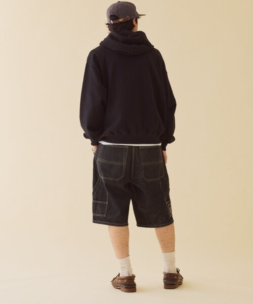 DISCUS(ディスカス)の「【DISCUS】ロゴ刺繍裏毛フルジップパーカー(パーカー・レディース・グレー/ネイビー/ブラック・MEDIUM/SMALL/LARGE)」の16枚目の写真