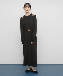 KBF | ショルダーカットワンピース(ワンピース)