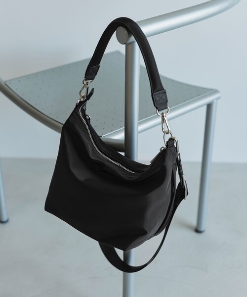 green label relaxing（グリーンレーベルリラクシング）の「2WAY フナガタ バッグ M / ショルダーバッグ はっ水（ショルダーバッグ・レディース・オフホワイト/ブラック/その他1/ネイビー/モカ/グレー系・FREE）」の8枚目の写真