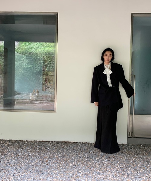 LONSLAN】 ダブルテーラードジャケット CHLONW25a013-ファッション通販