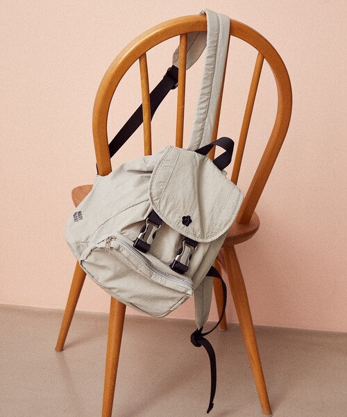 MARY QUANT × PUBLUX/マリークワント ワンポイント刺繍 ナイロン