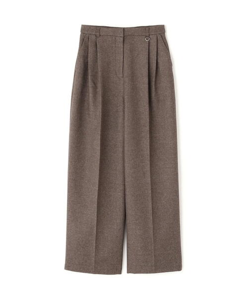 NATURAL BEAUTY BASIC（ナチュラルビューティーベーシック）の「◇＜骨格ナチュラル＞ツイーディータックワイドパンツ（その他パンツ・レディース・ベージュ系その他/ブラウン系その他・MEDIUM/SMALL）」の16枚目の写真