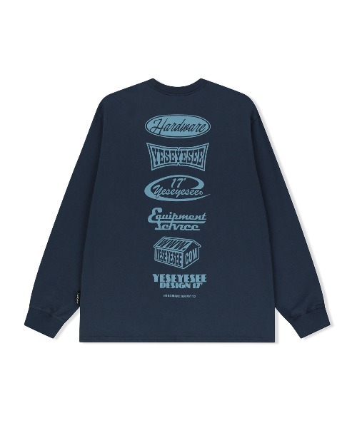 YESEYESEE(イエスアイシー)の「Y.E.S Hardware L/S(Tシャツ/カットソー・メンズ・ブルー系その他/ホワイト/グレー・L/M/S/XL)」の13枚目の写真