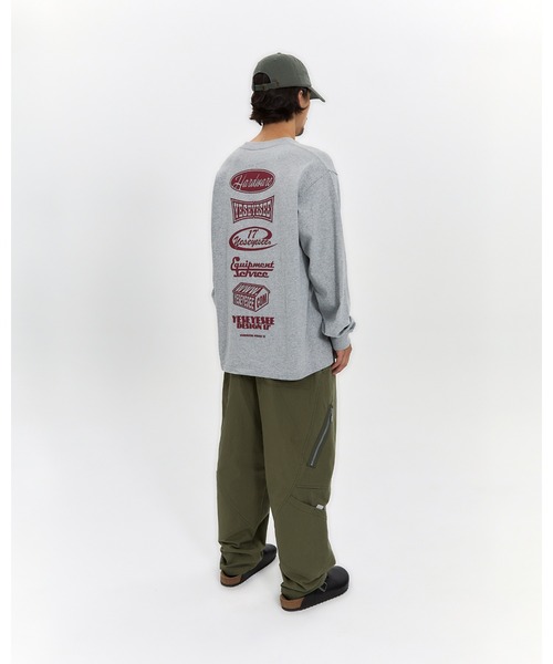 YESEYESEE(イエスアイシー)の「Y.E.S Hardware L/S(Tシャツ/カットソー・メンズ・ブルー系その他/ホワイト/グレー・L/M/S/XL)」の5枚目の写真