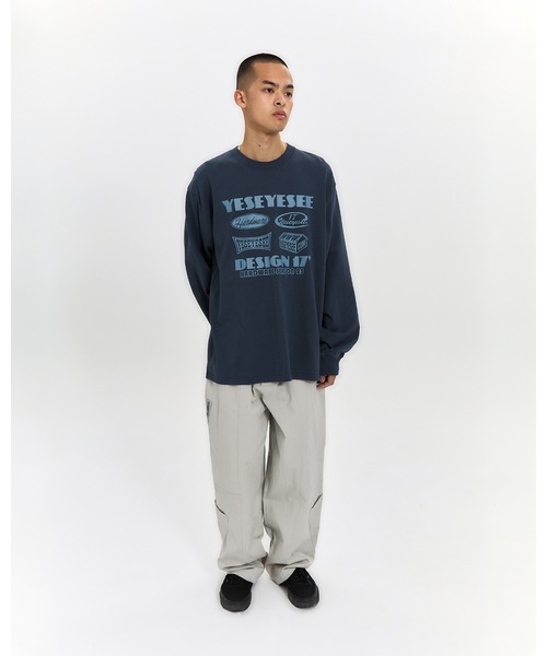 YESEYESEE(イエスアイシー)の「Y.E.S Hardware L/S(Tシャツ/カットソー・メンズ・ブルー系その他/ホワイト/グレー・L/M/S/XL)」の16枚目の写真