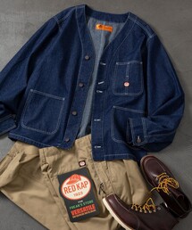 RED KAP(bhLbv)RED KAP/bhLbv ʒ ENGINEER JKT/GWjAWPbg/WJ(u])
