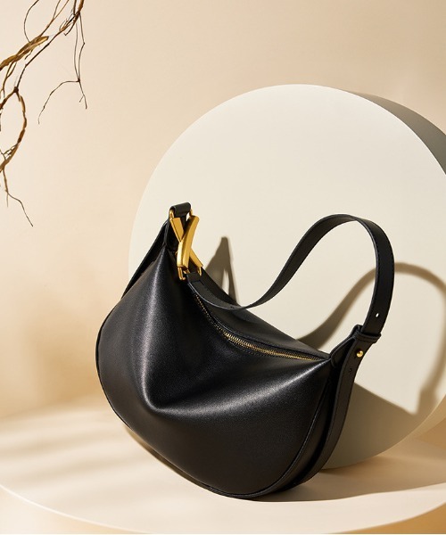 【Ｆニーナ商品】 NiiNa（ニーナ）の「【NiiNa】【高品質牛革】2wayワンハンドルクロス