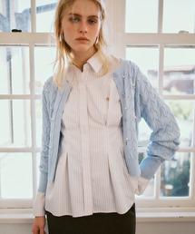 POLO BCS | 【POLOBCS】VIS別注ウエストタックフレアシャツ(シャツ/ブラウス)