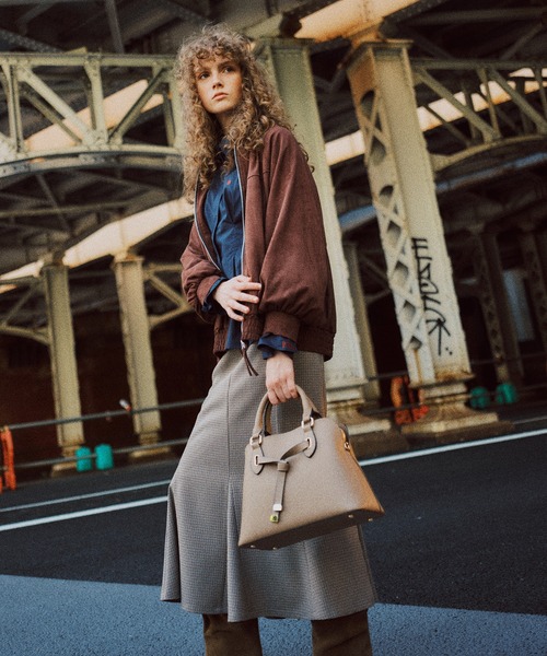 POLO BCS（ポロ ビーシーエス）の「【POLOBCS】VIS別注ウエストタックフレアシャツ（シャツ/ブラウス・レディース・ホワイト/ブルー系その他4/ネイビー/ホワイト系その他/ピンク・FREE）」の14枚目の写真