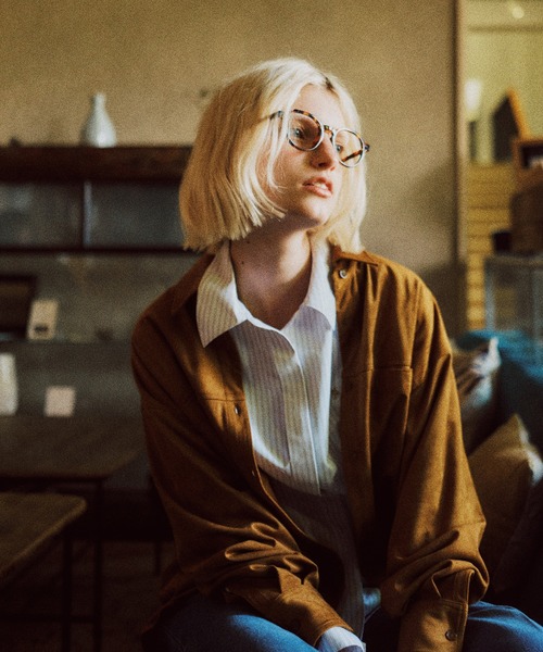 POLO BCS（ポロ ビーシーエス）の「【POLOBCS】VIS別注ウエストタックフレアシャツ（シャツ/ブラウス・レディース・ホワイト/ブルー系その他4/ネイビー/ホワイト系その他/ピンク・FREE）」の17枚目の写真