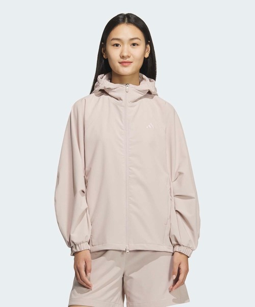 adidas◉Luxflow ルーズフィットストレッチウーブンジャケット セール】Luxflow ルーズフィット ストレッチウーブン ジャケット