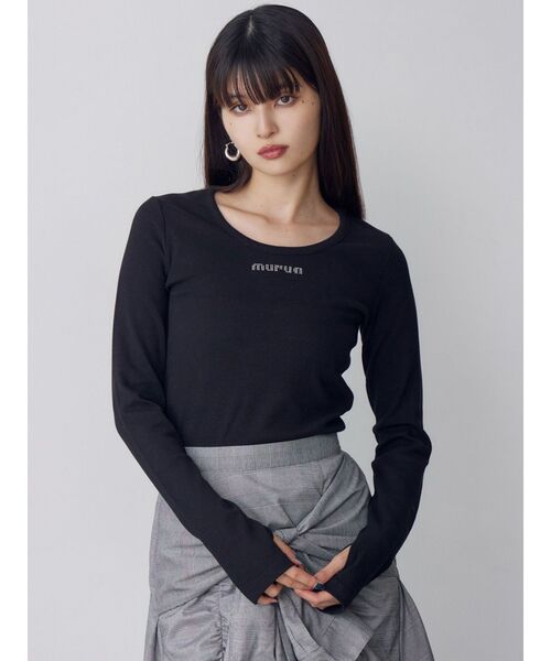 セール】HOTFIXロゴテレコトップス（Tシャツ/カットソー）｜MURUA