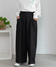 フロントタックワイドパンツ