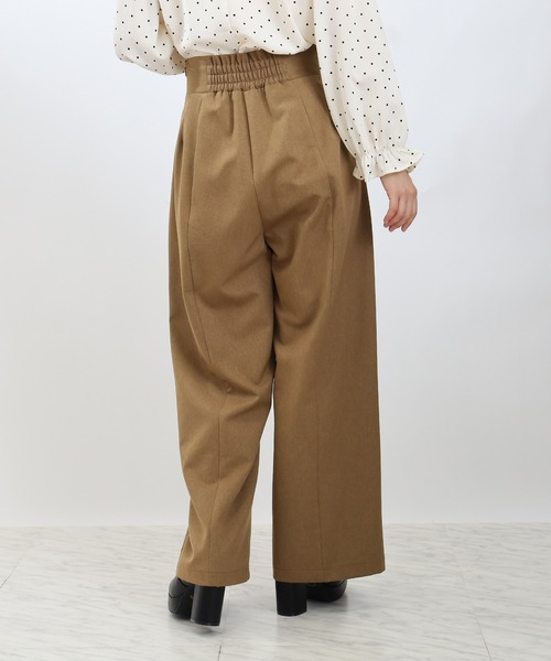 ASTORIA ODIER（アストリアオディール）の「クリアボタンワイドパンツ（その他パンツ・レディース・ブラック/チャコールグレー/ネイビー/キャメル・SMALL/MEDIUM/LARGE）」の13枚目の写真