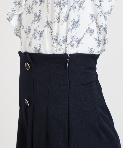 ASTORIA ODIER（アストリアオディール）の「クリアボタンワイドパンツ（その他パンツ・レディース・ブラック/チャコールグレー/ネイビー/キャメル・SMALL/MEDIUM/LARGE）」の10枚目の写真