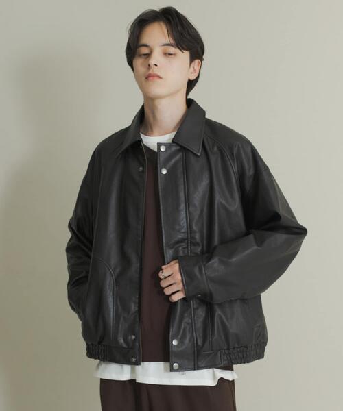 SENSE OF PLACE by URBAN RESEARCH（センスオブプレイスバイアーバンリサーチ）の「FLブルゾン（ブルゾン・メンズ・ブラック/ブラウン・SMALL/MEDIUM/LARGE）」の5枚目の写真