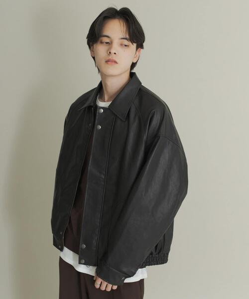 SENSE OF PLACE by URBAN RESEARCH（センスオブプレイスバイアーバンリサーチ）の「FLブルゾン（ブルゾン・メンズ・ブラック/ブラウン・SMALL/MEDIUM/LARGE）」の10枚目の写真