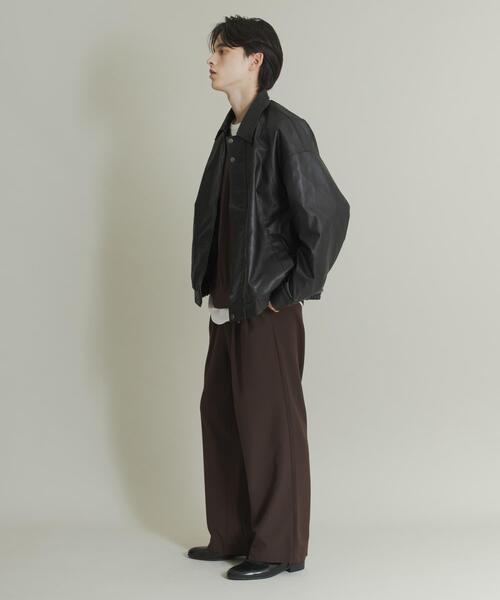 SENSE OF PLACE by URBAN RESEARCH（センスオブプレイスバイアーバンリサーチ）の「FLブルゾン（ブルゾン・メンズ・ブラック/ブラウン・SMALL/MEDIUM/LARGE）」の12枚目の写真