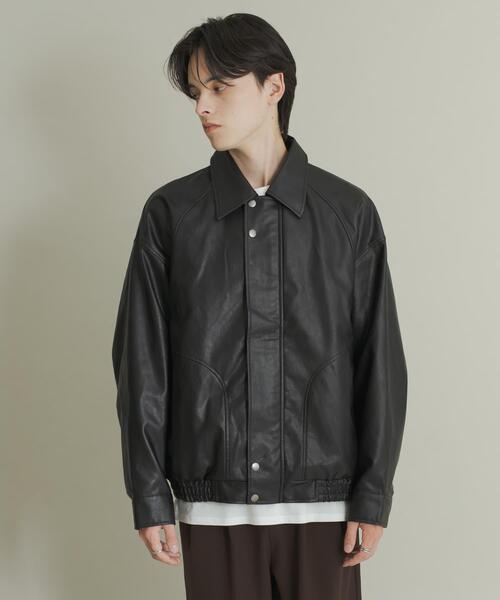 SENSE OF PLACE by URBAN RESEARCH（センスオブプレイスバイアーバンリサーチ）の「FLブルゾン（ブルゾン・メンズ・ブラック/ブラウン・SMALL/MEDIUM/LARGE）」の13枚目の写真