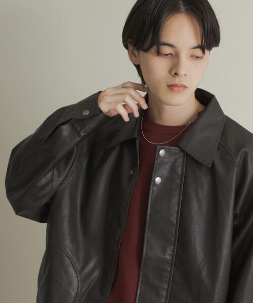 SENSE OF PLACE by URBAN RESEARCH（センスオブプレイスバイアーバンリサーチ）の「FLブルゾン（ブルゾン・メンズ・ブラック/ブラウン・SMALL/MEDIUM/LARGE）」の18枚目の写真