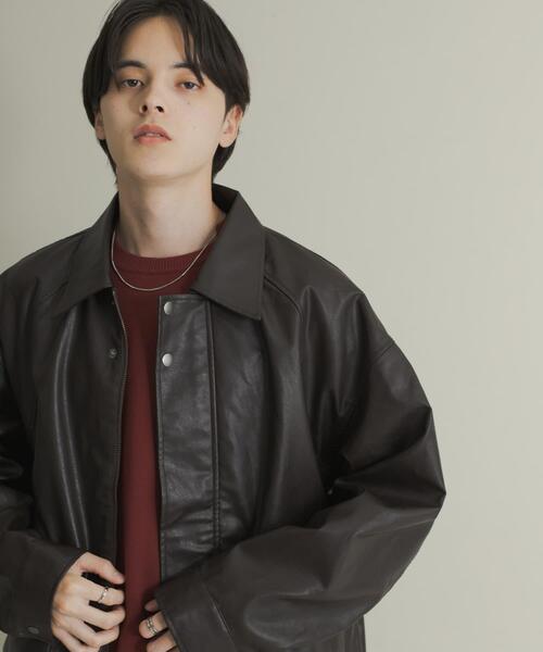 SENSE OF PLACE by URBAN RESEARCH（センスオブプレイスバイアーバンリサーチ）の「FLブルゾン（ブルゾン・メンズ・ブラック/ブラウン・SMALL/MEDIUM/LARGE）」の19枚目の写真