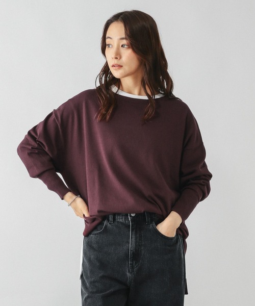 セール】ドライタッチボートドルマンプルオーバー/499698